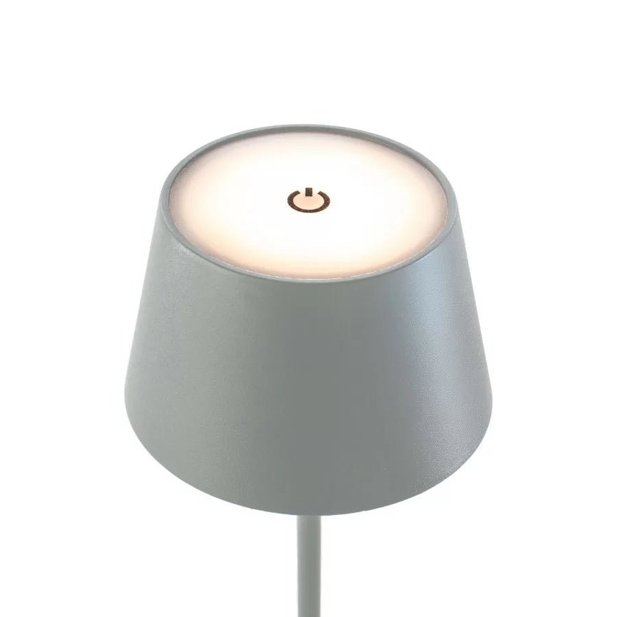 VERLO Lampa stołowa ORIS 30 cm szara - OD Kuchni Strony
