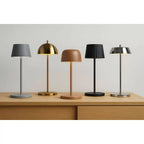 VERLO Lampa stołowa OXFORD 28 cm srebrna - OD Kuchni Strony