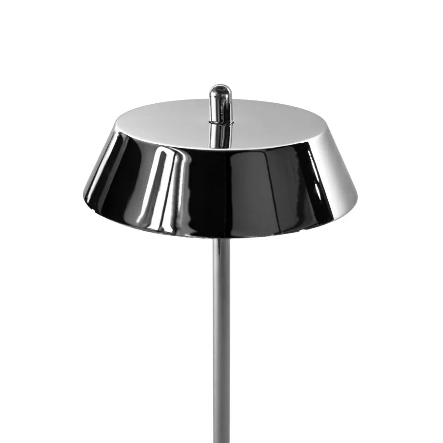 VERLO Lampa stołowa OXFORD 28 cm srebrna - OD Kuchni Strony