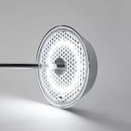 VERLO Lampa stołowa OXFORD 28 cm srebrna - OD Kuchni Strony