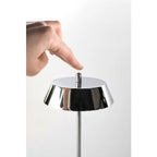 VERLO Lampa stołowa OXFORD 28 cm srebrna - OD Kuchni Strony