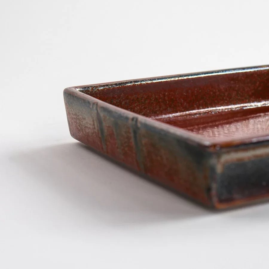 VERLO Talerz głęboki prostokątny FLAME 22,5x17,5 cm - OD Kuchni Strony