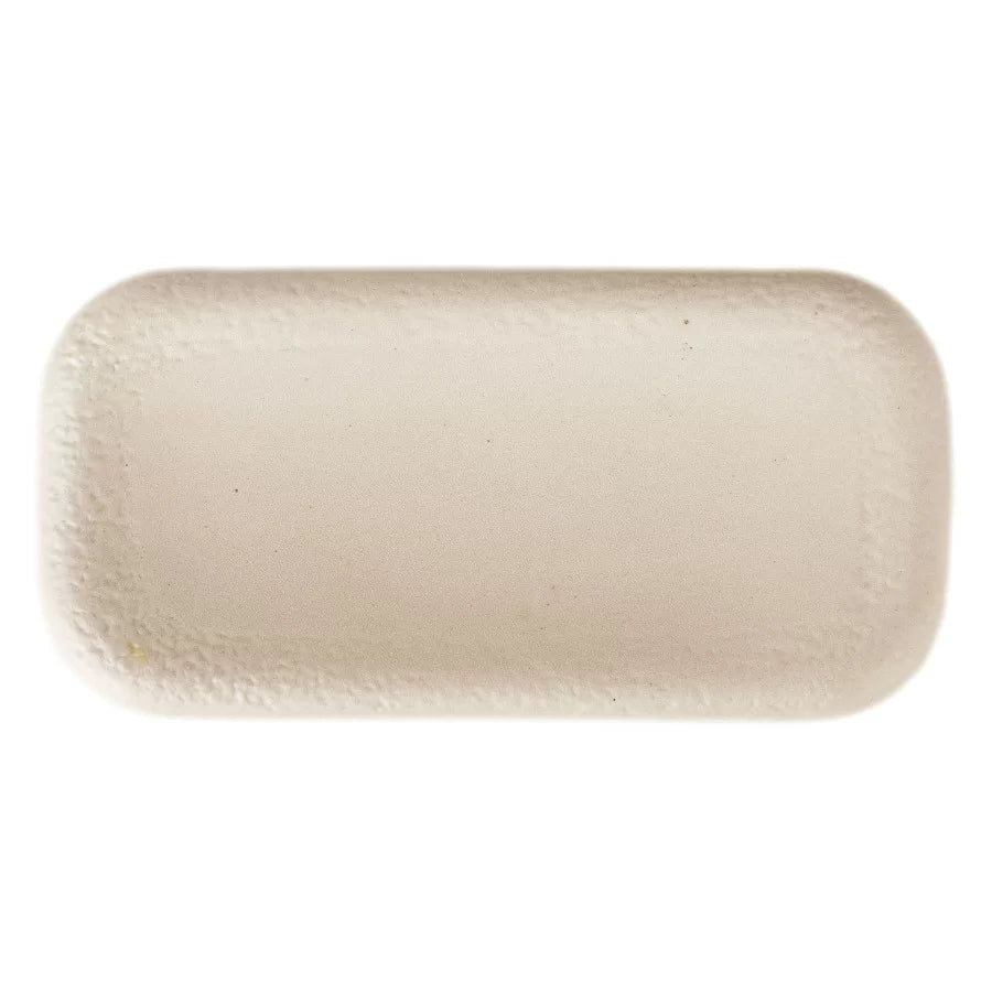 VERLO Talerz jasnoszary SHORE 21x13,5 cm