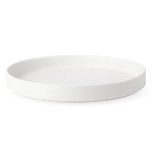 VERLO Talerz okrągły CALCE 22 cm biały