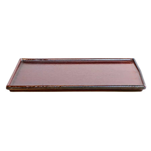 VERLO Talerz płaski kwadratowy FLAME 23x23 cm