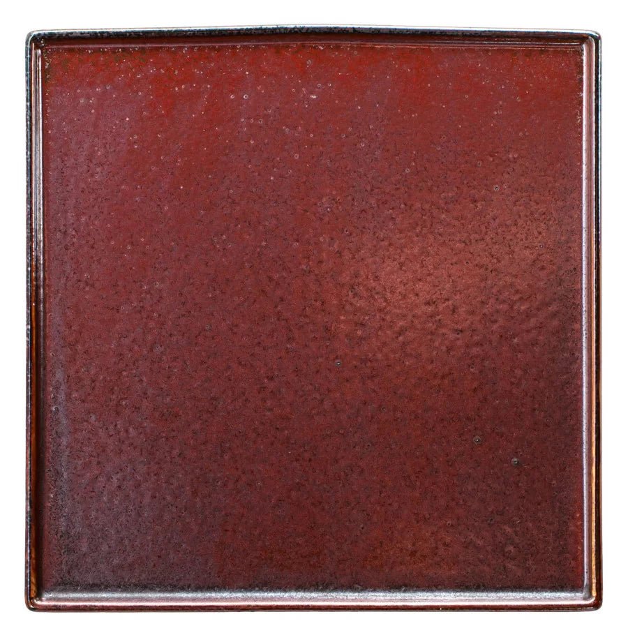 VERLO Talerz płaski kwadratowy FLAME 23x23 cm