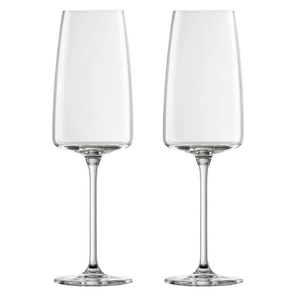 Kieliszek do wina musującego 388 ml, kpl. 2 szt  HANDMADE