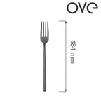 Widelec deserowy Amarone Black, OVE, 184 mm - OD Kuchni Strony