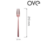 Widelec stołowy Amarone Bronze, OVE, 213 mm - OD Kuchni Strony